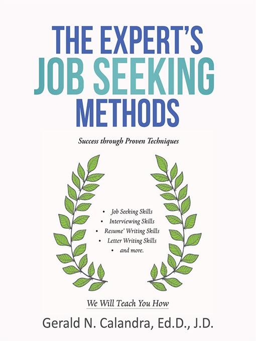 Title details for The Expert's Job Seeking Methods by Gerald N. Calandra - Available